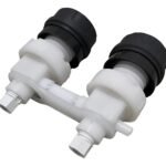 Conjunto registro interno natural e gelado + botão manoplas Soft Everest